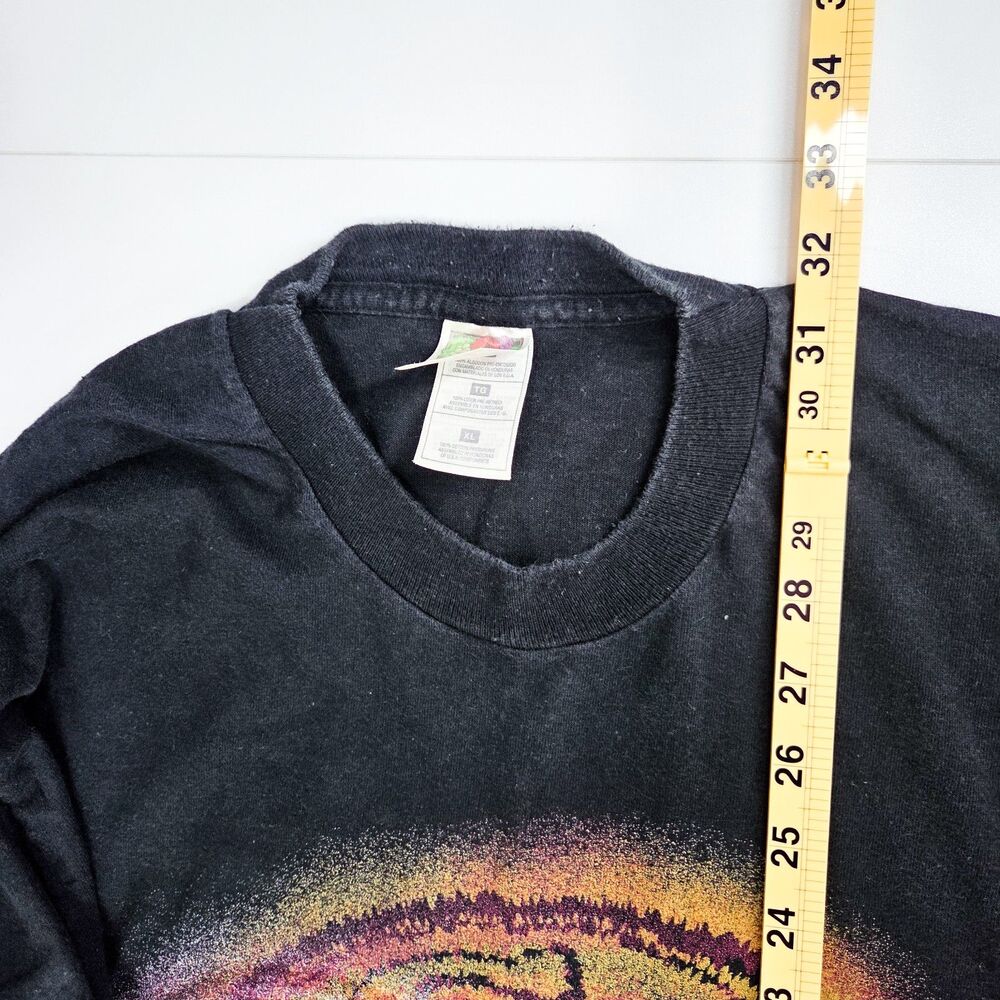 Vintage Y2K San Francisco 49ers Swirl Fruit of the Loom Graphic Tee Sz XL - Picture 6 of 6